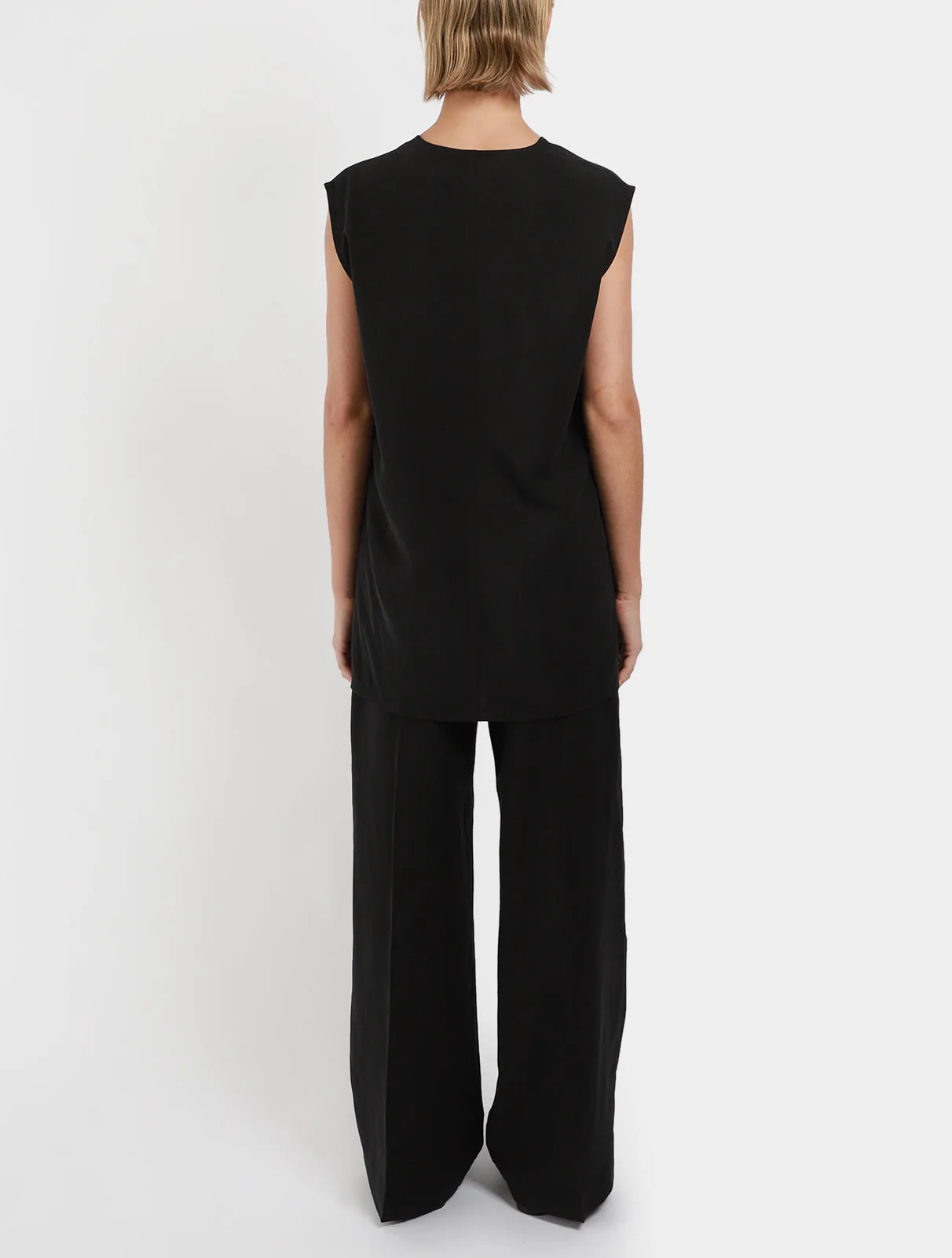 Fluid Drawstring Trousers